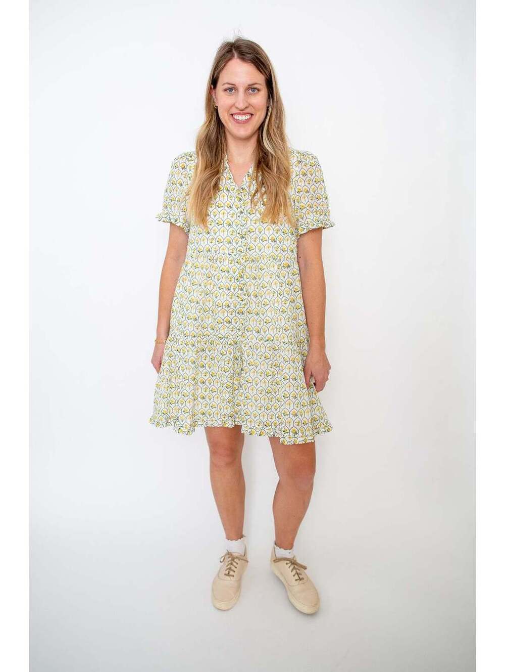 Floral Shift Mini Dress
